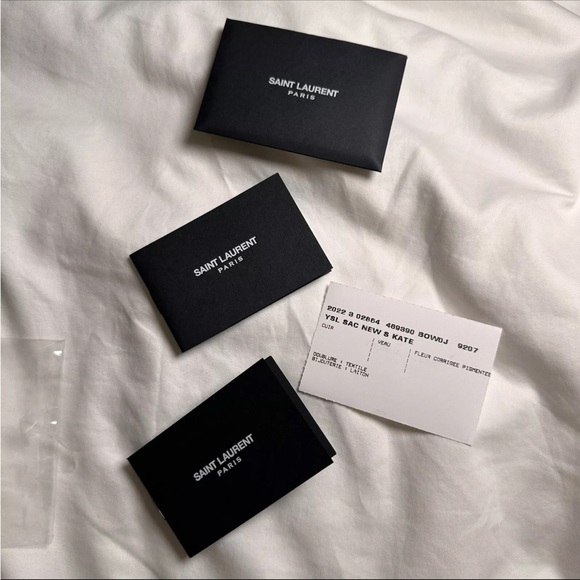 Yves Saint Laurent YSL KATE BAG SMALL BLANC VINTAGE WHITE - Picture 16 of 16